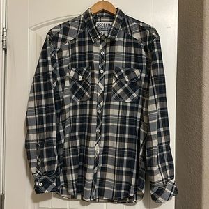 Men’s The Buckle Reclaim relaxed fit button up | large